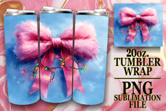 SWEET VIBES 20oz TUMBLER WRAP, Christmas Product Image 1