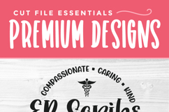 ER scribe svg, an emergency department scribe svg for crafts Product Image 6