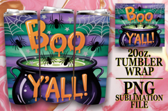 Enchanted reflections 20oz tumbler wrap, Halloween Product Image 1