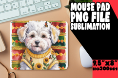 Luminous DESK pad Artistic Touch, Cute Dog Product Image 1