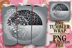 GIFT OF SUNSHINE 20oz TUMBLER WRAP, Leopard Prints Product Image 1
