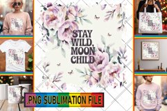 BRIGHT TSHIRT DESIGN Ideas PNG, Flower Quote Product Image 1