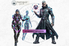 Neon Alchemy Universe Cliparts and backgrounds Scrapbooking Product Image 9