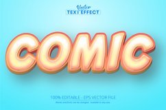 Cartoon text effect, editable comic text style Product Image 1
