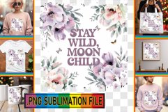 Cheerful TSHIRT PNG Gift Ideas, Flower Quote Product Image 1