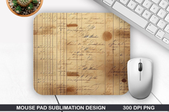 Vintage Mouse Pad Sublimation PNG Design - Mouse Pad PNG Product Image 1
