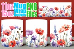 Spring Symphony Mug Wrap - Sublimation Chic Product Image 1