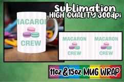 Colorful days sublimation print wrap, Retro Food Product Image 1