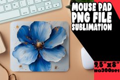 Garden Glamour: Sublimated Mouse Pad Designs Art PNG Product Image 1