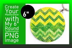 Glitter Stripe Round Design for Sublimation Art Product Image 1