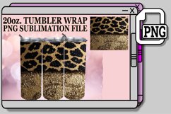 Luxe Glitter &amp; Flower Power Tumbler Decals - 20oz Product Image 1