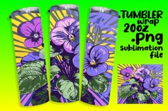 Cheerful Pop Art 20oz Tumbler Graphics Product Image 1