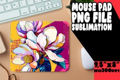 Vivid Pop Art Mouse Pad Design Designs PNG Product Image 1