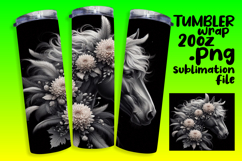 EXQUISITE 20oz Tumbler Design , Horse Product Image 1