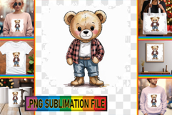 Whimsical TSHIRT Gift Ideas, Teddy Bear Product Image 1