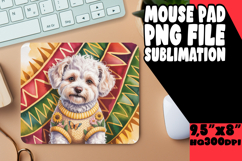 Timeless mouse PAD PNG Magic, Cute Dog Product Image 1