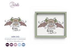 Wein SVG | Das Leben ist zu kurz SVG Product Image 1