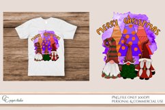 PNG - Gnomes sublimation design - Merry Christmas Product Image 4