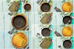 Set of 12 Stock Photos with kitchen backgrounds, mockups. Product Image 1
