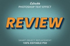 Review Editable Photoshop Text Style Effect Product Image 1