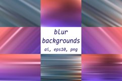 Vector blur backgrounds. Product Image 1