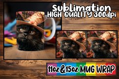Autumn Wonder: 3D Halloween Mug Wrap Sublimation Product Image 1