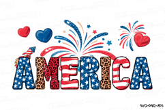 America Svg | 4th of July Svg | Svg Cut File Product Image 1
