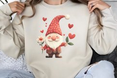 Cute Watercolor Valentines Day Clipart PNG Product Image 1