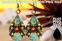 Sweet Teardrop EARRINGS Ideas, Christmas Bow Product Image 1