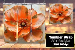 Petal Paradise: Sublimation Tumbler Design Product Image 1