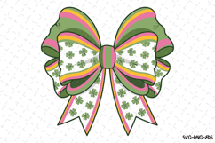 Bow Svg | St Patrick&#039;s day Design Product Image 1