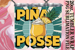 Uplifting Moments 20oz tumbler wrap, Retro Food Product Image 1