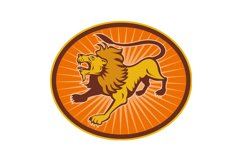 angry lion Product Image 1