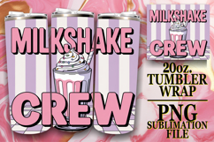 ENCHANTING VIBES 20oz TUMBLER WRAP, Retro Food Product Image 1