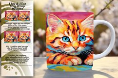 Meow Magic: Cat Lover's Mug Wrap Product Image 1