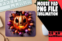 COZY MOUSE PAD FUN ART, 3D Pumpkin Product Image 1