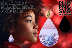 Unique Teardrop EARRINGS Design, Leopard Prints Product Image 1