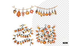 Autumn Lights Clipart Product Image 1