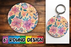 Vibrant Circles: Round Floral Collection Product Image 1