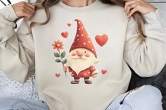 Cute Watercolor Valentines Day Clipart PNG Product Image 1