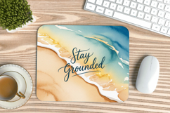 Inspirational Quotes Mouse Pad, Motivational PNG Sublimation Product Image 1