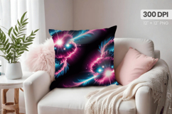 Happy New Year PNG Pillow, Festive New Year's Eve 2026 PNG Product Image 1