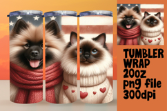 Custom 20oz Sublimation File , Dog and cat Product Image 1