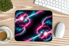 Happy New Year PNG Mouse Pad,Festive New Year's Eve 2026 PNG Product Image 1