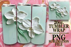 Petal Dreams: Sublimation 20oz Tumbler Product Image 1