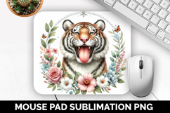 Cute Animals Mouse Pad Bundle, Sublimation Mouse Pad PNG Product Image 18