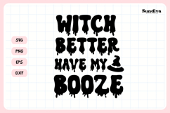 50 Spooky Bachelorette Party Saying SVG Bundle Product Image 15