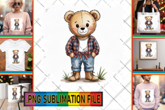 Unique TSHIRT PNG Gift Magic, Teddy Bear Product Image 1