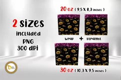 Gold Kiss Valentine's Day Tumbler| 20 & 30 Oz Skinny Tumbler Product Image 2