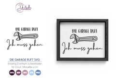 Die Garage ruft SVG | Schraubenschlüssel SVG Product Image 1